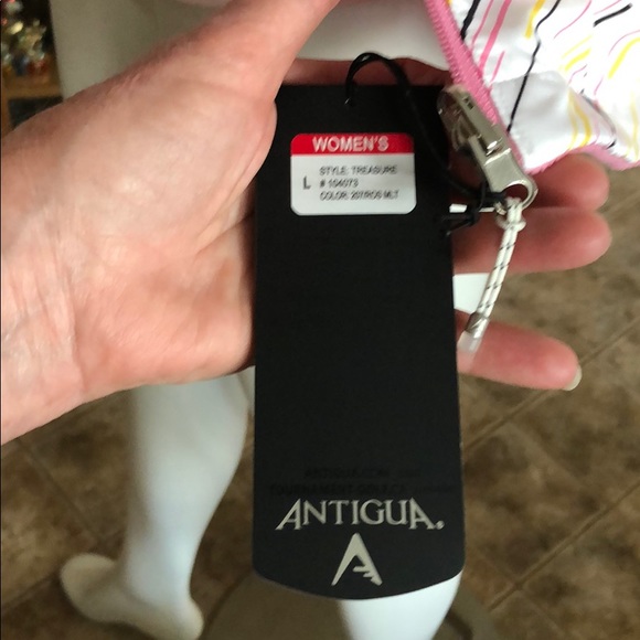 VEST white pink Large new - Picture 4 of 8